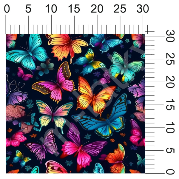 Vzor - co se děje v trávě (brouci, berušky, motýli, květiny) (1)