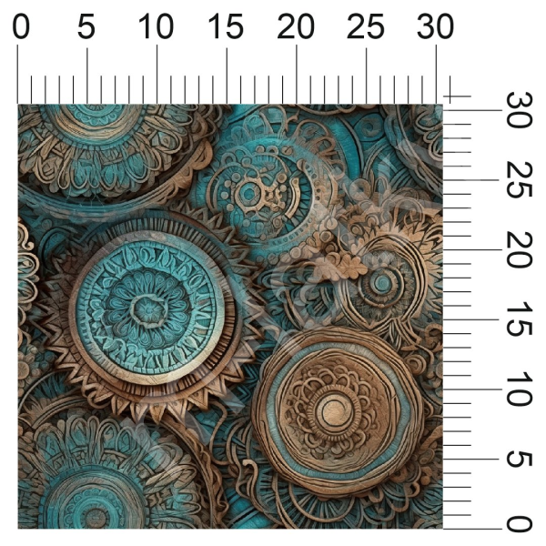 Vzor - mandaly, paisley (1)