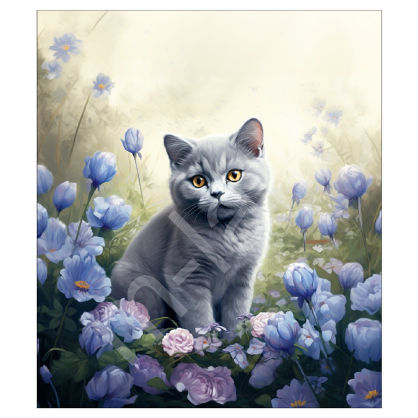 Panel 35-39 x 45 cm (více v popisu produktu) gothic kočka (1)