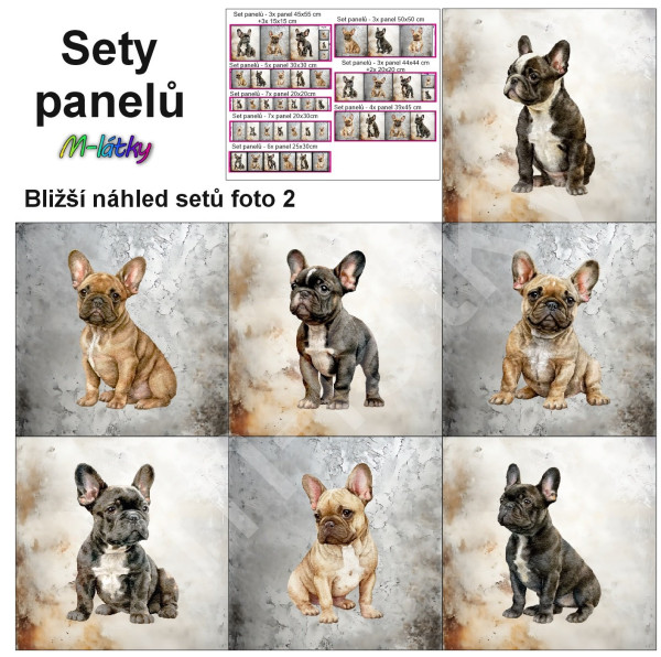 Set panelů dle výběru - Broučci (2)