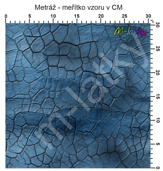 Vzor - vzhled staré kůže - rezavá/okrová (1)