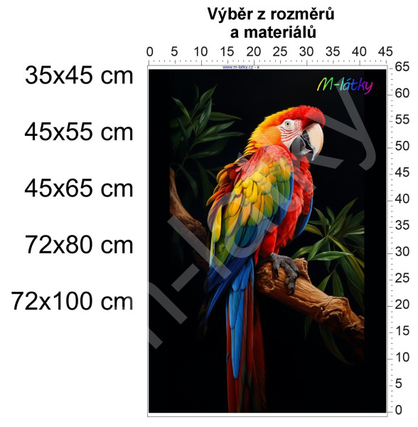 Panel  - výběr z rozměrů - včely na jabloňových květech (1)