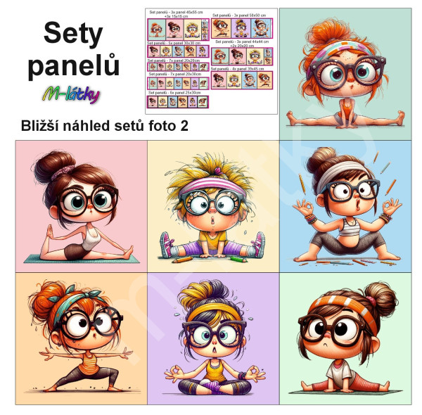 Set panelů dle výběru - víly (2)