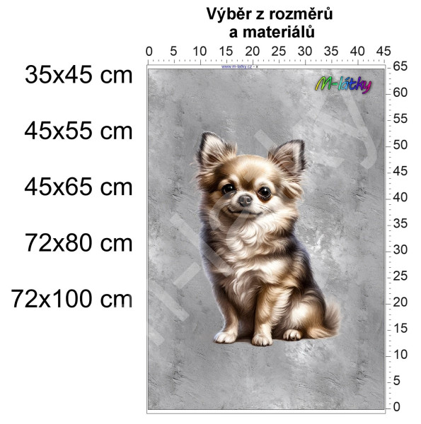 Panel  - výběr z rozměrů - Baletka (1)