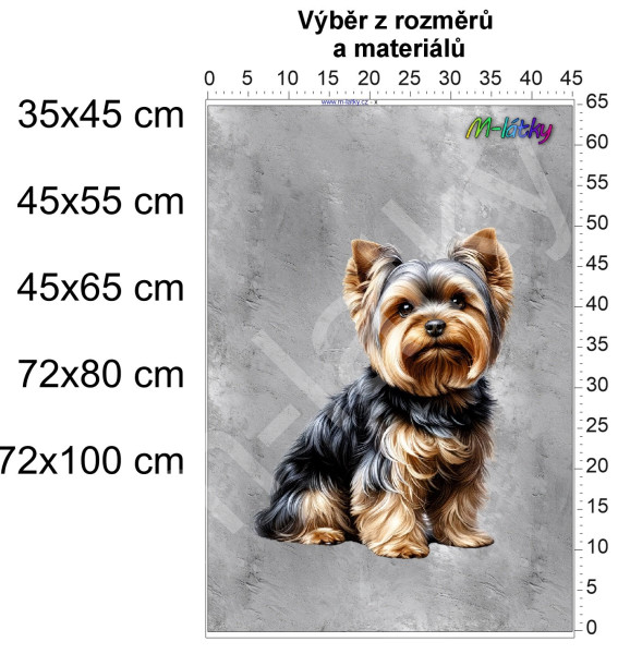 Panel  - výběr z rozměrů - Baletka (1)