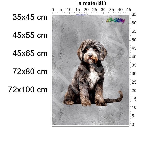 Panel  - výběr z rozměrů - Whippet (1)