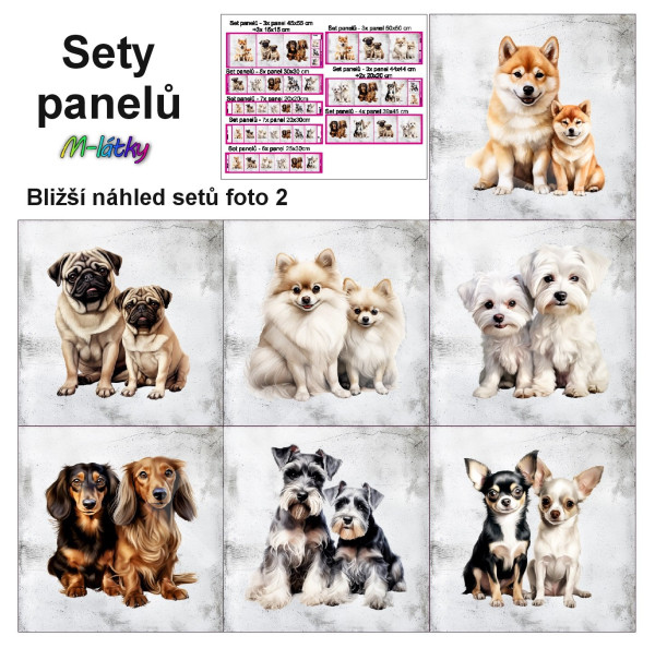 Set panelů dle výběru - Dětská autíčka (2)