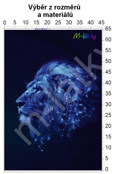 Panel  - výběr z rozměrů - Houslový klíč (1)