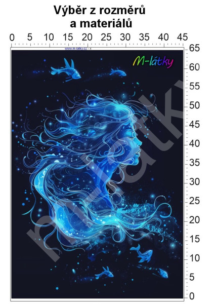 Panel  - výběr z rozměrů - Houslový klíč (1)