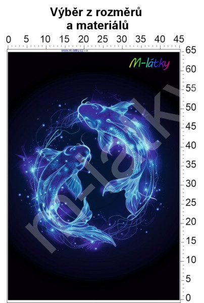 Panel  - výběr z rozměrů - Houslový klíč (1)
