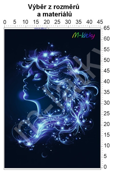 Panel  - výběr z rozměrů - Houslový klíč (1)