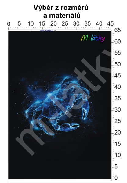 Panel  - výběr z rozměrů - Houslový klíč (1)