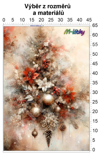 Panel  - výběr z rozměrů - Houslový klíč (1)