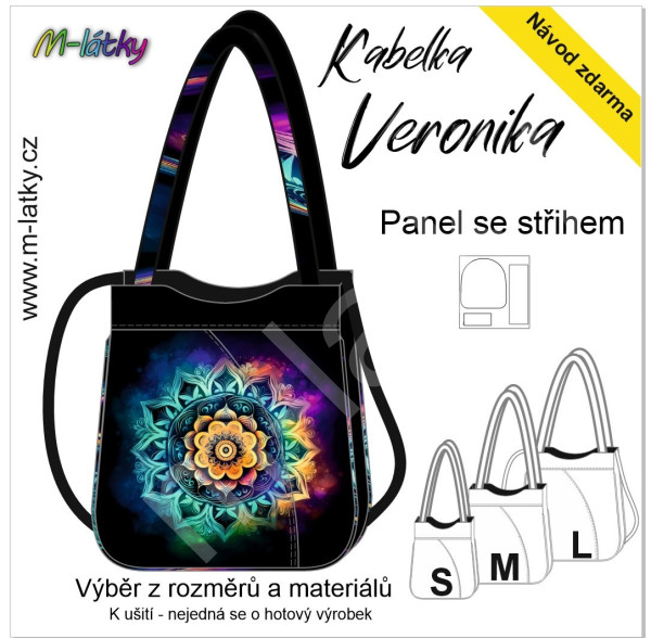 Panel se střihem - kabelka Veronika (4)