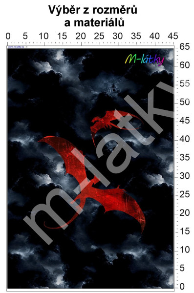 Panel - výběr z rozměrů - patchworková zvířátka - žirafa (1)