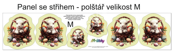 Panel k ušití  - 3D dekorativní polštář velikost M - psi (labrador, whippet, biewer teriér, bígl, jack russel) (2)