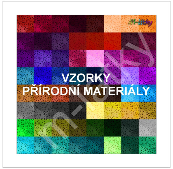 Vzorky přírodních materiálů k tisku (1)