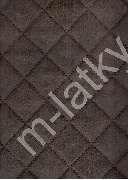 Prošívaná koženka černá (3)