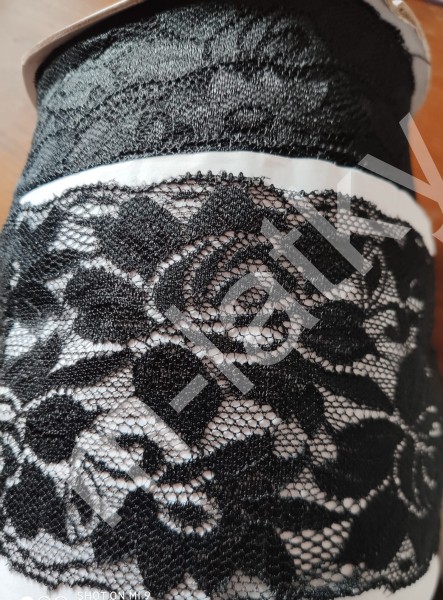 Krajka  s elastenem - šíře cca 8 cm (1)