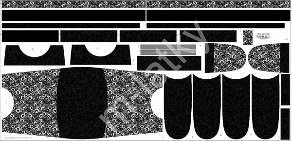 Panel  - Kabelka Ennie 5 - bubliny (2)