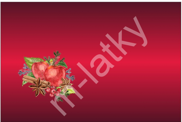 Panel vánoční prostírání cca ¨45x30 cm (1)