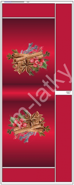 Panel - vánoční dárková taška (1)