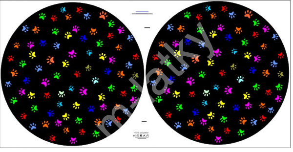 Pelíšek -   průměr cca 70  cm tlapky (3)