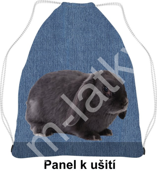 Panel k ušití - stahovací vak - velikost M - jezevčík IV (2)