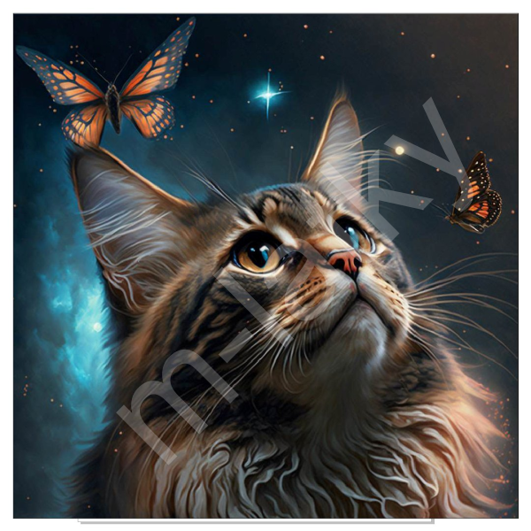 Panel o rozměru cca 30x30 cm - sova (1)