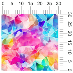 OB Vzor  - Abstrakce výběr z variant materiálu - vlastní tisk na objednávku