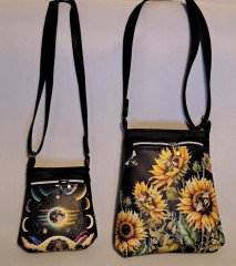 Panel se střihem - Crossbody Connie dvě velikosti na panelu - žirafa (2)