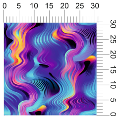 OB Metráž abstraktní holografický Metráž marble náš tisk na objednávku – výběr z materiálů