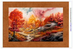 OB Panel 45x31 cm (prostírání)podzim náš tisk na objednávku