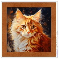 OB Panel k ušití  - dekorativní polštář - kočka výběr z variant