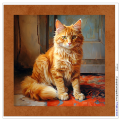 OB Panel k ušití  - dekorativní polštář - kočka výběr z variant