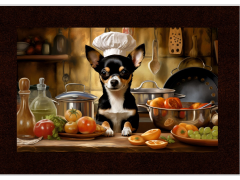 OB Panel 45x31 cm (prostírání)Čivava náš tisk na objednávku