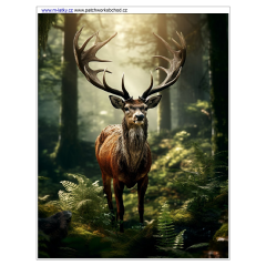 OB Panel 35-39 x 45 cm (více v popisu produktu) jelen Materiál - výběr z variant