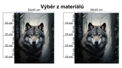 Panel 35-39 x 45 cm (více v popisu produktu) černý labrador (2)