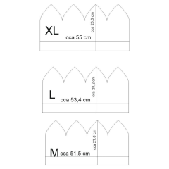Panel se střihem - dámská čepice Jana (1)