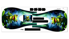 Panel k ušití  - Hobo bag  (nákupní taška) - bílá sova (2)