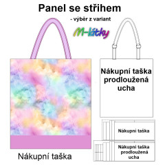 Panel k ušití  - nákupní taška/nákupní taška s prodluženými uchy - výběr z typu a materiálů  - Sova (1)