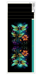 Panel k ušití  - nákupní taška/nákupní taška s prodluženými uchy - výběr z typu a materiálů  - Duhová abstrakce (2)