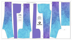 F - Panel k ušití   - dětské tepláky Stripe 80 -170 - Fotbal (6)