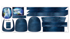 BJ - Panel k ušití - Kabelkobatoh Marci - střih Stilla Art (Marcela Bednářová) - Anděl (9)