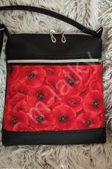 Panel k ušití - Kabelka Pandora (1)