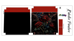 Panel k ušití - Crossbody kabelka Pandora - Liška (2)