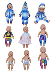 Panel k ušití - oblečky na panenku (1)