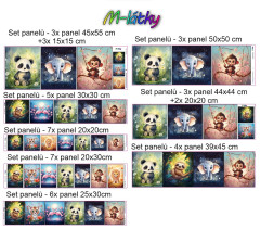 Set panelů dle výběru - ptáci (2)
