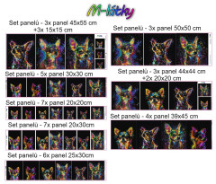 Set panelů dle výběru - čivava (2)