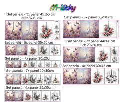Set panelů dle výběru - samojed (2)